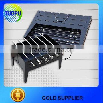 Fashion Colorful Folding Round Shape Charcoal Barbecue Grill,round Bbq Tools photo-6