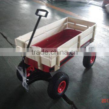 All-terrain wooden racer wagon with 150KG loading TC4201