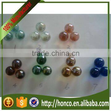 Metalic glass marbles