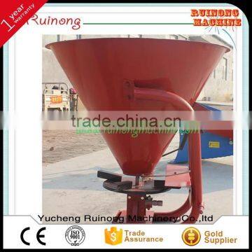 Tractor mounted new concept push fertilizer spreader with cheap price