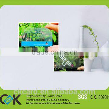 Good Price Clear Transparent PVC Card With Matte Surface photo-3