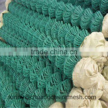 Green Chain Link Fence Outdoor chainlink fence