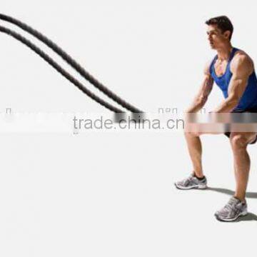 Training Rope Black Crossfit Battle Rope for Sale