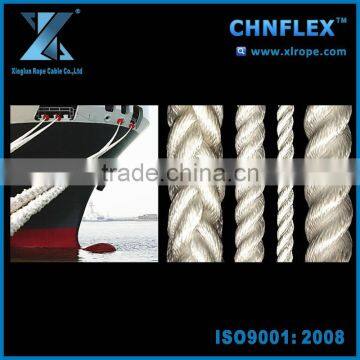 3 Strand and 8 Strand Nylon braided hawser rope