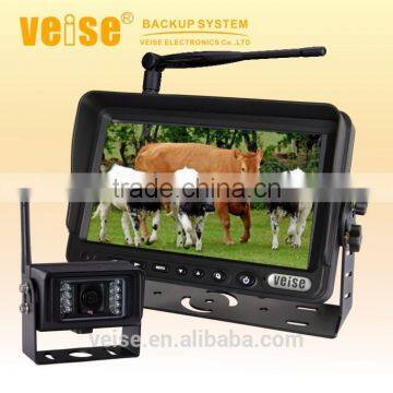 2.4GHz digital wireless system with heavy duty backup camera