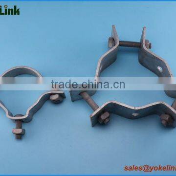 High Quality Galvanized Electric Pole Clamp/pole Band for Overhead Line Fittings photo-4