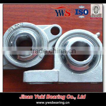 Flanged housings adjustable pillow block bearings