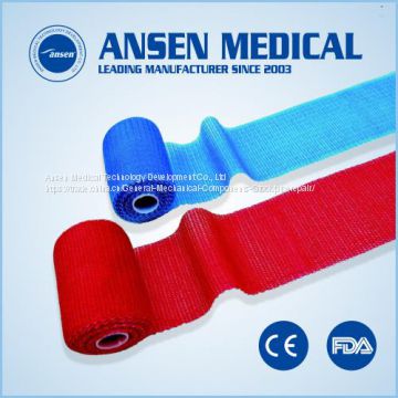 Medical Dog Bandage Polymer Materials Fiberglass casting tape &  General Orthopedic Cast