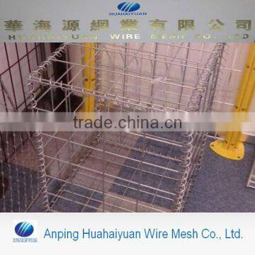 hesco barrier wall welded gabion box galvanized welded gabion mesh flood barrier wall