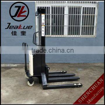 2T straddle semi electric forklift Stacker