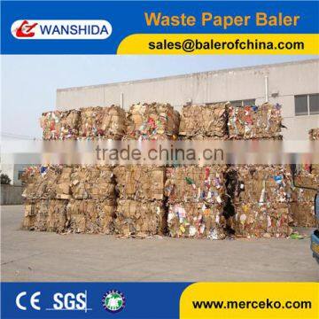 WANSHIDA Hydraulic Automatic Waste Carton Paper Baling Press Machine photo-5