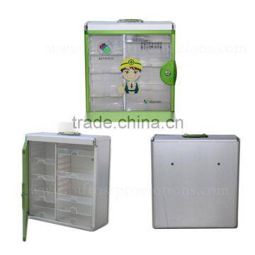 Communal Aluminum First Aid Kit Metal Wall Mounted First Aid Box photo-3