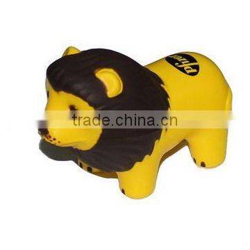 PU foam antistress lion for promotional gifts