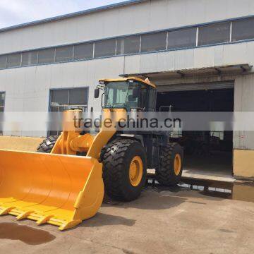 5t 3m3 bucket front loader with joystick and grapple