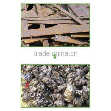 Scrap iron crusher for crushing iron sheet and iron cans