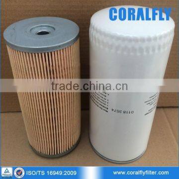 Diesel Engine Oil Filter 0118 3575 photo-2