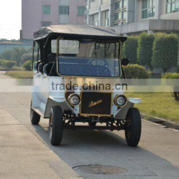 White body left sterring luxury design 8 seaters electric golf cart