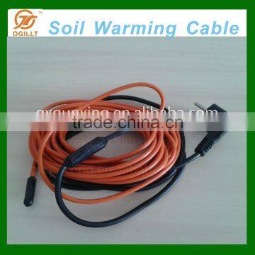 Warming wire for plant