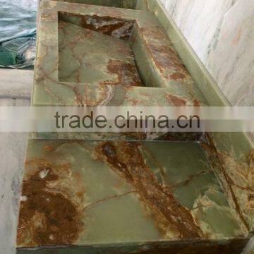 PAKISTAN FACTORY ONYX BATHROOM COUNTERTOPS photo-6