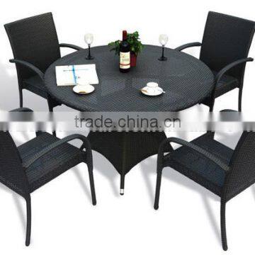 C - 4075 New Design Stylish Cast Aluminum Rattan Dining Chair photo-2