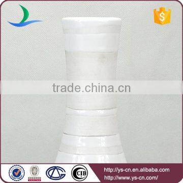 YSv-150 White Ceramic Flower Vases photo-3