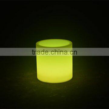 BSCI Approval Rechargeble Flower Pot/ Small Plastic Color Changing Vase Planter/bright Color Flower Pot photo-5
