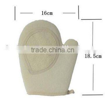 Cy297 Naturals Exfoliating Deep Cleansing Double-sided Loofah Pads Glove Luffa Fibres Sponge Scrubber Brush For Shower photo-6