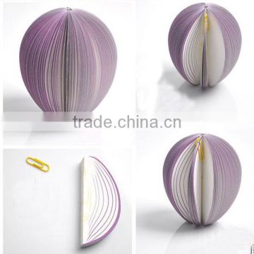 A091 wholesale 3D promotional vegetables onion shape memo pad