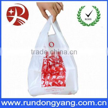 biodegradable garbage carry bag with side gusset