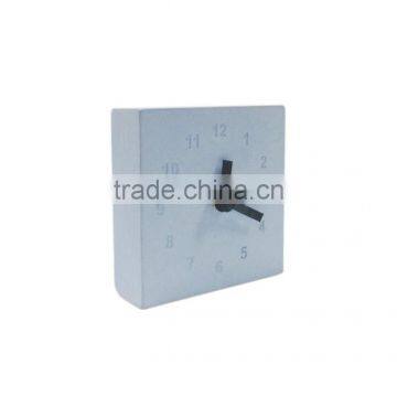 Mental copper clocks imported from china , color changing concrete wall radio controlled clocks china