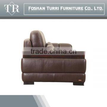 Luxury Italian Leather American Design Reclining Sectional Sofa photo-4