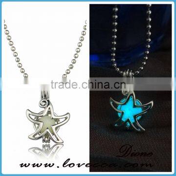 Hot Selling Luminous Jewellery Glow Star Necklace Pendant photo-3