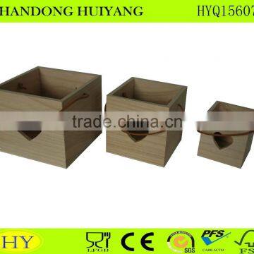 Unfinished Factory Custom Wooden Bucket photo-3