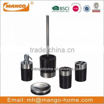 Unique Oval PS Stainless Steel Bathroom Set photo-3