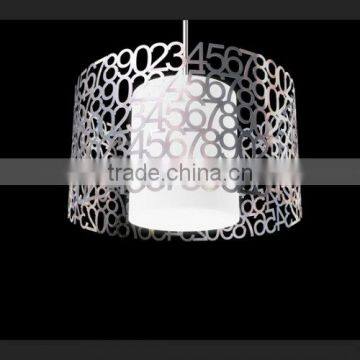 Wholesale Custom Painted Acrylic Plexiglass Handmade Number Lampshade photo-3