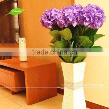 FLH012-4 high quality artificial flowers in decorative pots for wedding decoration