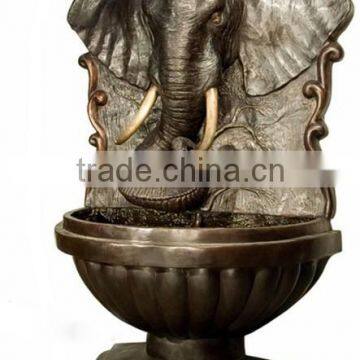 bronze indoor decorative fountains with elephant statue