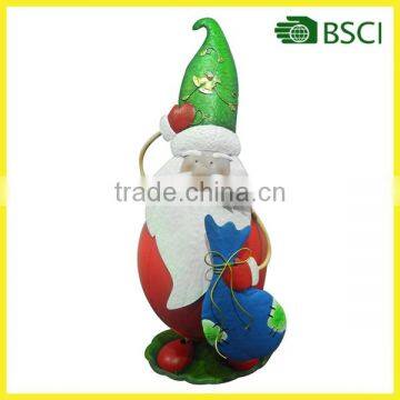 Metal craft Santa Claus christmas decoration