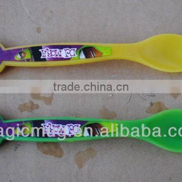 Cute and Healthy Bulk Buy From China Plastic Salad Spoon for Children photo-4