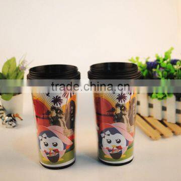 Customized Logo Plastic Insert Coffee Cups for Promotional photo-2