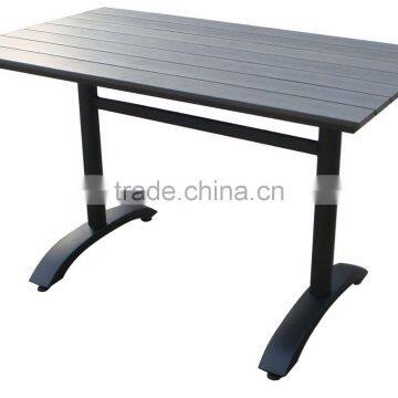 aluminum patio polywood table