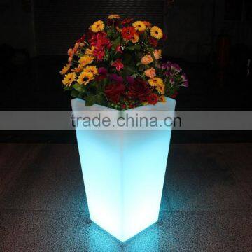 16 Colors Changing Remote Control Led Light Plastic Flower Pots, Led Ice Bucket photo-2