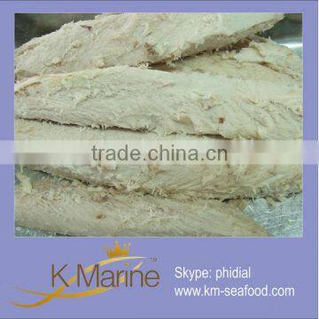 High Quality Precooked Sarda Fish Meat lot number#kml4022