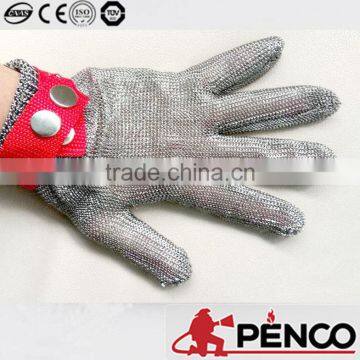 Security Protected Work Butcher Kitchen Cooker Cut Resistant Safety Glove Industrial Stainless Steel Gloves photo-3