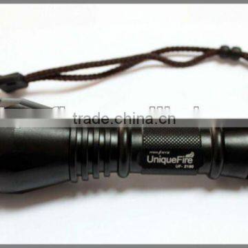 Cree XM-L T6 LED Flashlight with Lotus Head for Camping