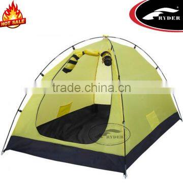 Outdoor 3 Persons Double Layer Camping Waterproof Folding Dome Cheap Tents for Sale
