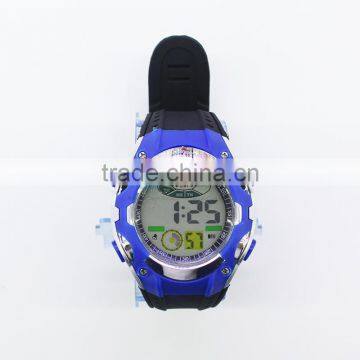 2017 New pattern Blue Waterproof Electronic Watch