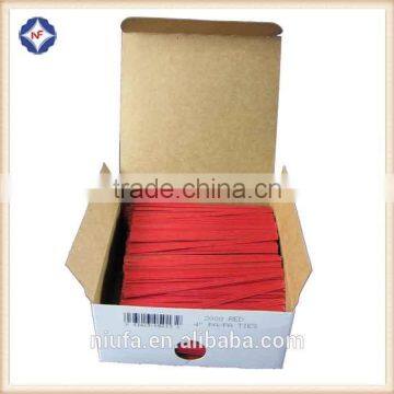 Customized Box Packing Bag Closure Paper Twist Ties photo-4