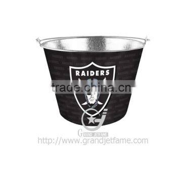 Rustic Party Metal Ice Bucket