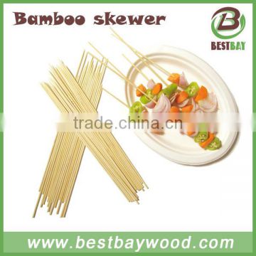 30cm bamboo skewer pick for barbecue